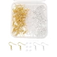 thumbnail image 1 of y respaldo , , accesorio , soporte , suministro joyas de , K Blanco K Baoblaze Hallazgos de pendientes, 1 of 8
