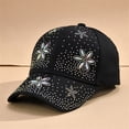 thumbnail image 2 of QASIEATN Classic Fit Baseball Caps for Women Adjustable Breathable Baseball Cap for Women Sequins Casual Sports Cap Hat Fall Fashion Accessories, 2 of 6