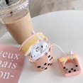 thumbnail image 3 of Funda Protectora De Silicona Compatible Con Airpods 1/2 Perla Forma De Té De La Leche Funda Protectora Inalámbrica Para Auriculares Funda Anticaída seitruly EL016884-04, 3 of 5
