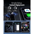 thumbnail image 3 of Tigebraver 2026 Wireless CarPlay Adapter for iPhone & Android Auto, Mini Wired to Wireless Apple CarPlay Dongle, Plug & Play Compatible with After 2016 Cars, iOS 10+ Android 11+, 3 of 8