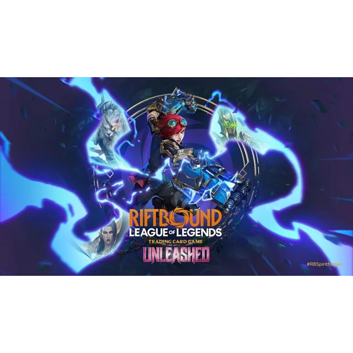 Riftbound: League of Legends TCG Unleashed - Vault - 6 Booster Pks, 36 Runes, 3 Art Tokens, Deck-Building Trading Card Game, Randomly Asstd Collection
