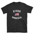thumbnail image 1 of Byron Minnesota Patriot Men's Cotton T-Shirt, 1 of 1