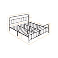 thumbnail image 5 of Base De Cama Acero Reforzada King Size Diseño Elegante, 5 of 5