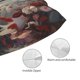 thumbnail image 3 of Fotbe Flower Cat Couple Funda de Almohada Decorativa Estilo Occidental, Lujo en Algodón, Fundas para Almohadas King, Cojín Estampado para Decoración del Hogar-16"x24", 3 of 6