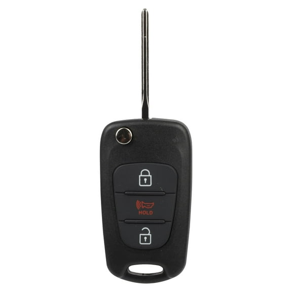 CCIYU 3 Buttons Pack of 1 Car Key Fob Replacement for Kia Rio 1.6L 2012-2014, for NYOSEKSAM11ATX