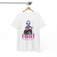 thumbnail image 2 of Breast Cancer Shirt, Boxing Gloves Pink Ribbon Awareness Tee ID-0629-CHJN, 2 of 7