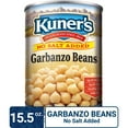thumbnail image 2 of Kuner's No Salt Added Garbanzo Beans, 15.5 oz (Pack of 12), 2 of 2