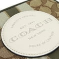 thumbnail image 4 of Pre-Owned Coach Shoulder Bag 2635 Signature Dempsey Canvas Leather Beige Blue Khaki... (Good), 4 of 10