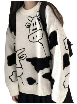 Walmart store cow sweater