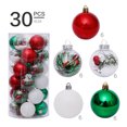 thumbnail image 2 of 30PCS Christmas Balls Ornaments Small Shatterproof Christmas Baubles for Christmas Tree, Hanging Ball for Holiday Wedding Party Decoration, 2 of 10