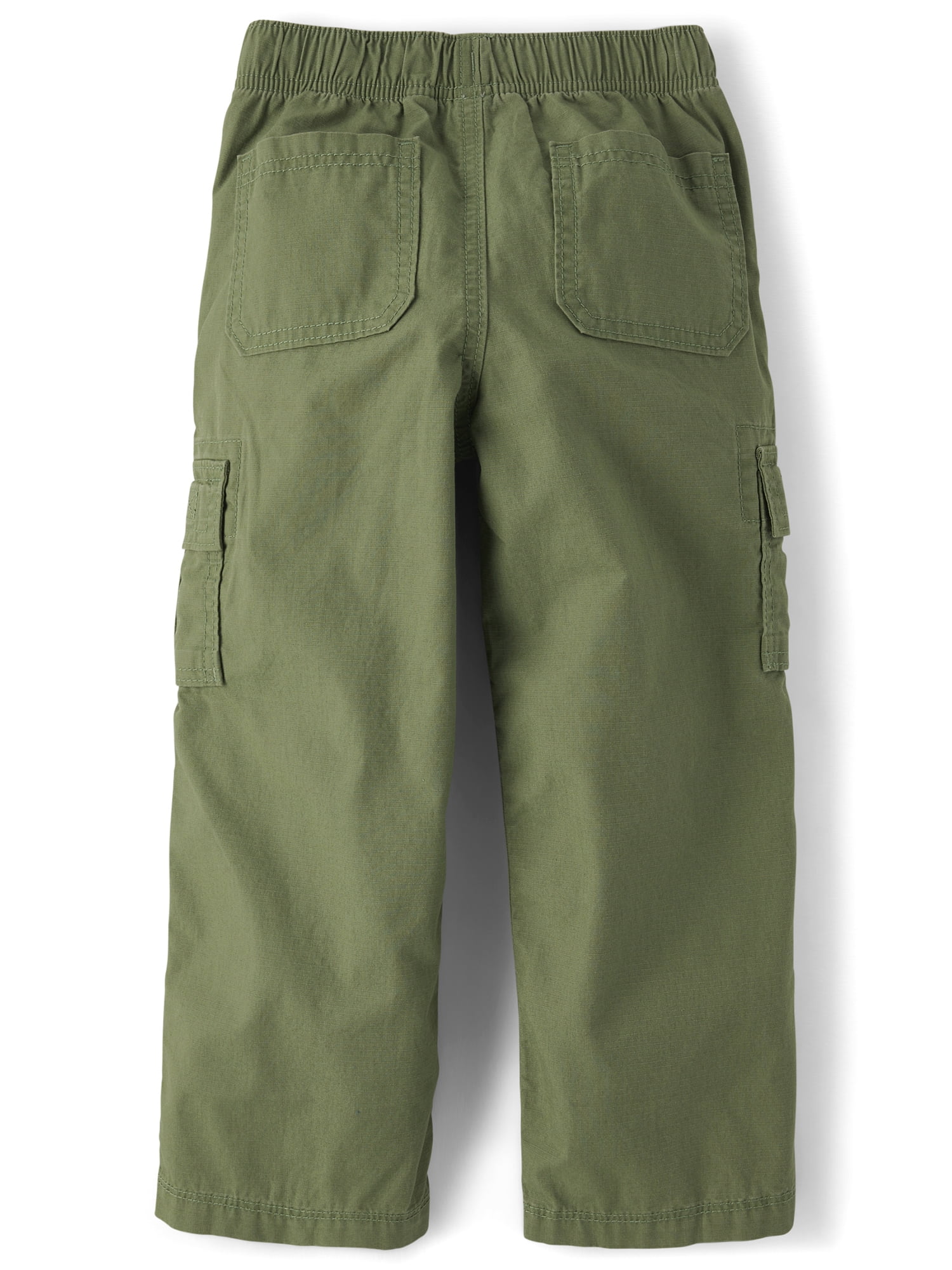 The Children's Place Boys Pull-On Ripstop Baggy Fit Cargo Pants, Sizes 4-16
