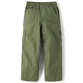 thumbnail image 3 of The Children's Place Boys Pull-On Ripstop Baggy Fit Cargo Pants, Sizes 4-16, 3 of 3