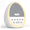 White, variant on Dreamegg Baby Sound Machine with White Noise & Night Light, Portable Baby Soother for Home & Travel, Cream