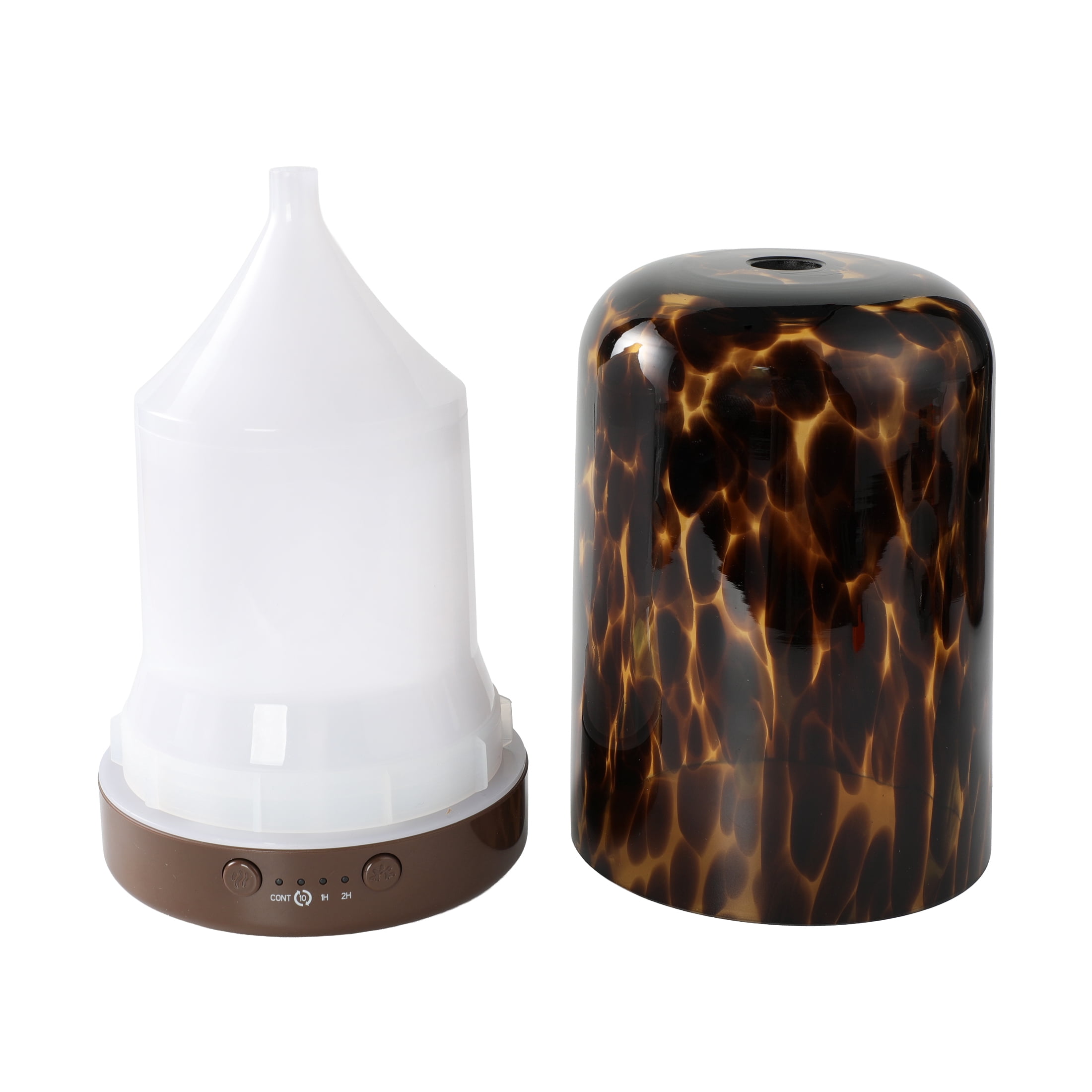 Better Homes & Gardens Artglass Ultrasonic Diffuser, Cool Mist, Tortoise