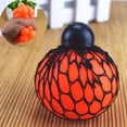 thumbnail image 1 of Alivio del estrés Exprimir Ventilación de goma suave Bola de uva Juguete de muñeca de mano Juguete de ventilación divertido Gadget Geek, naranja / azul / verde, 3 piezas, 1 of 5