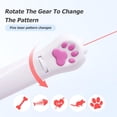 thumbnail image 4 of Proyección LED Funny Cat Stick USB Cats Láser Proyector Bolígrafos Juguetes Mascotas Teaser JShteea Libre de BPA, 4 of 9