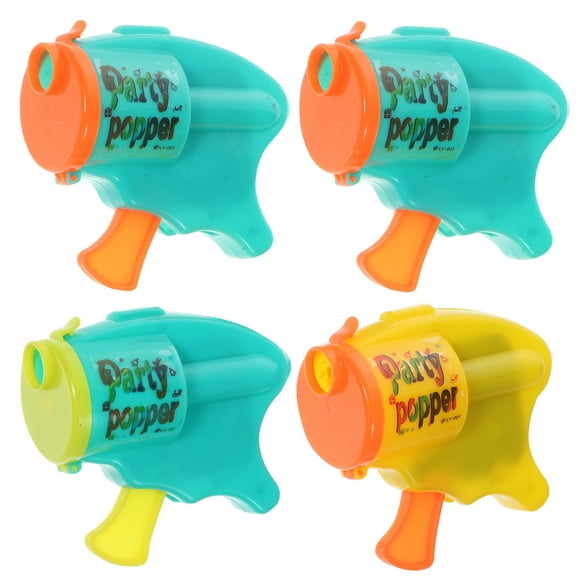 CIMAXIC Wedding 4pcs Handheld Confetti Poppers Wedding Confetti Cannons Party Supplies,3.86"X3.54"X1.69"