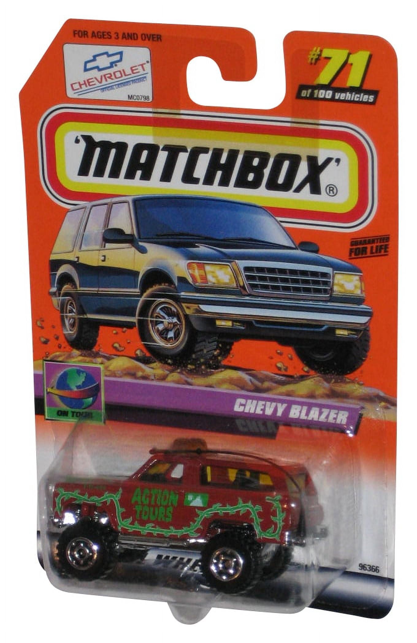 Matchbox Red 97 Chevy Tahoe 1997 Rough N Tough Toy Truck 46 Walmart