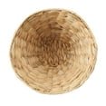 thumbnail image 5 of Home Decor Collection 10" Round Scalloped Woven Natural Water Hyacinth Decorative Bowl, 5 of 5