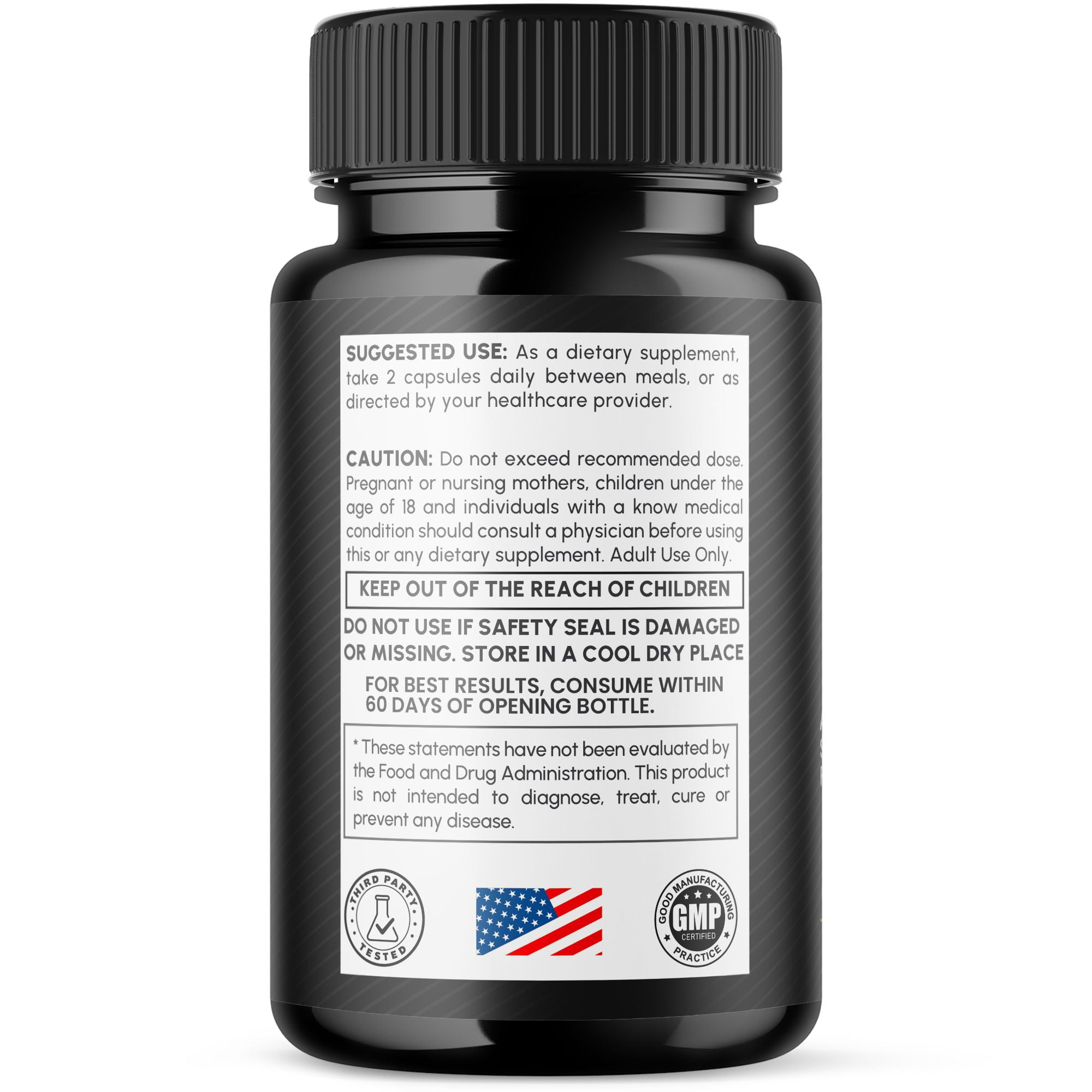 CogniHoney Advanced Formula Brain Support Pills Maximum Strength Supplement Cogni Honey 120 Capsules