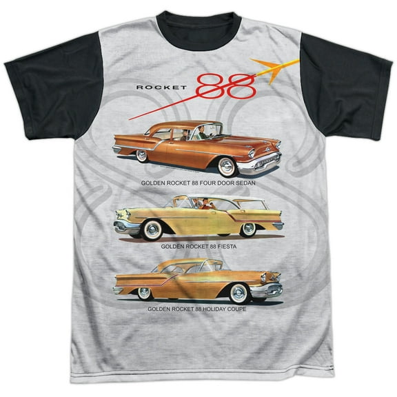 Oldsmobile Rocket Line Unisex Adult Halloween Costume Sublimated T Shirt