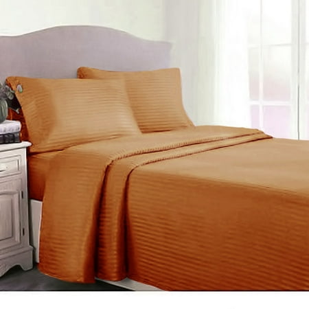 Pony Dress Sheet - Peach Couture Couture Home 400 Thread Count Sheet Set