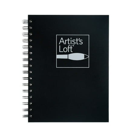 UPC: 0191518273854 | Black Hardcover Mixed Media Book by Artist s Loft™  5.5  x 8.5