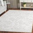 thumbnail image 2 of SAFAVIEH Saylor Zeke Botanical Area Rug, Ivory, 6'3" x 6'3" Square, 2 of 11