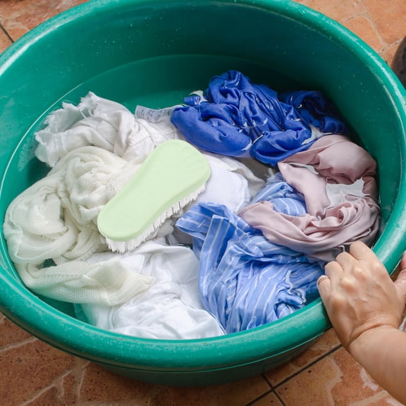 LULULION 2Pcs Soft Bristle Plastic Shoe Cleaning Brush Multifunctional Laundry Brush for Home Use