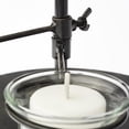 thumbnail image 3 of Mercana Jaran Black Metal Five Armed Tealight Table Candle Holder, 3 of 4