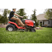 Troy-Bilt Bronco 46 Riding Lawn Mower | 547cc | 46 Side-Discharge, Twin-Blade, Steel Cutting Deck | AutoDrive Transmission