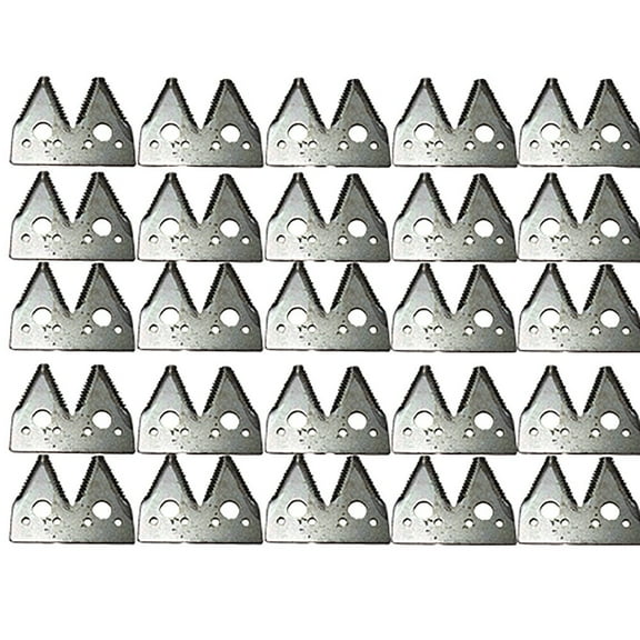RAParts (25) H163131 Aftermarket Replacement Course Tooth Double Sickle Sections
