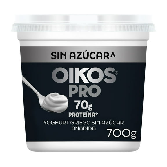 Yogurt griego Oikos Pro natural sin azúcar añadida 700g