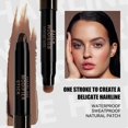 thumbnail image 3 of Waterproof Root Touch Up Stick Light Brown with Precision Brush for Instant Gray Coverage, 3 of 4