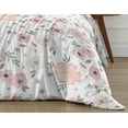 thumbnail image 6 of Sweet Jojo Designs Watercolor Floral Lavender and Grey Twin Bedding Set - 2 pieces, 6 of 6