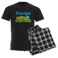 thumbnail image 6 of CafePress - Principal Extraordinaire Men's Dark Pajamas - Men's Dark Loose Fit Cotton Pajama Set, 6 of 7