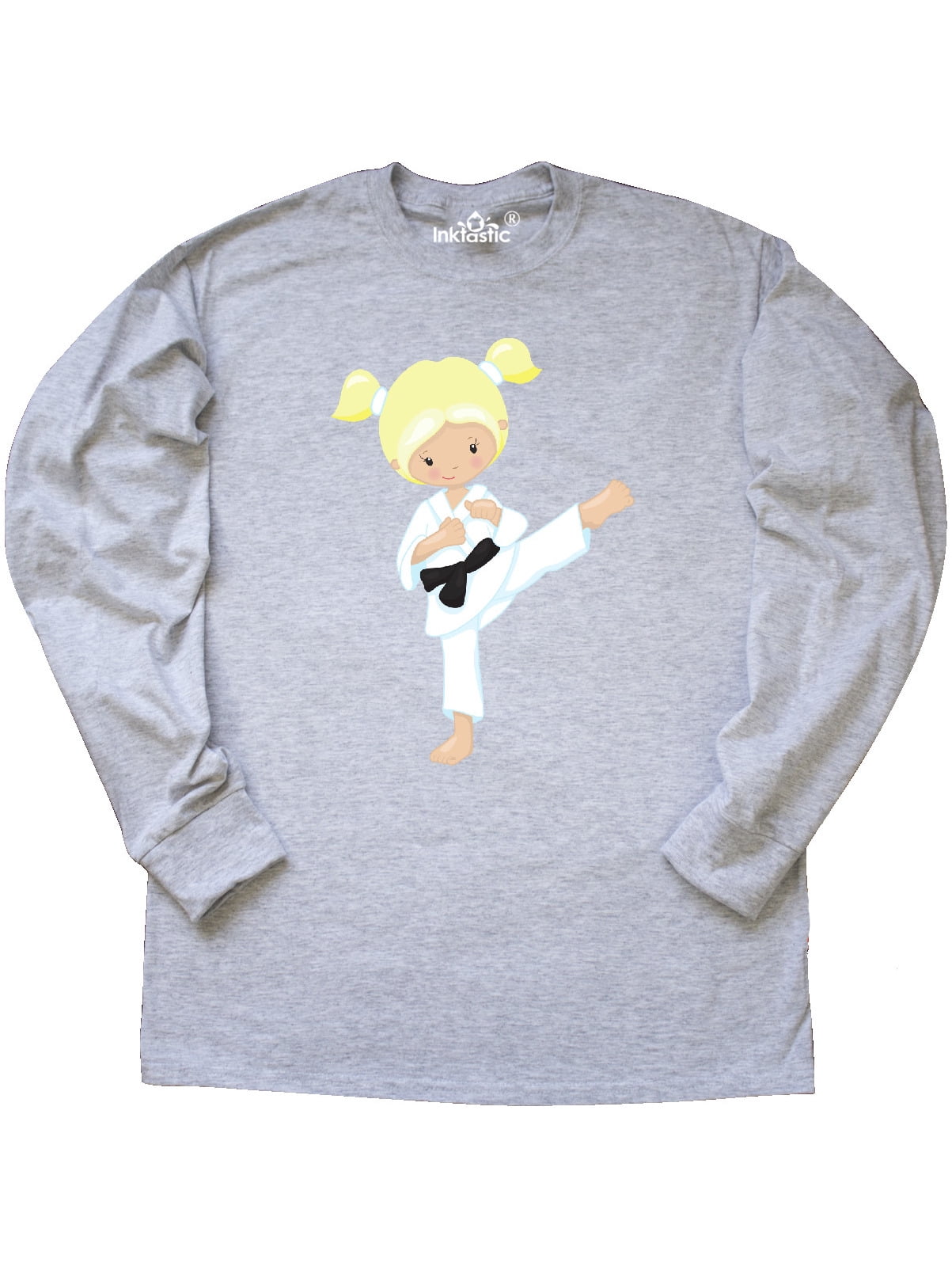 inktastic Cute Princess Blonde Hair Princess in Toddler Long Sleeve T-Shirt