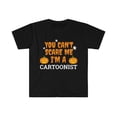 thumbnail image 1 of Can't scare me I'm a cartoonist Unisex T-shirt S-3XL Halloween, 1 of 2