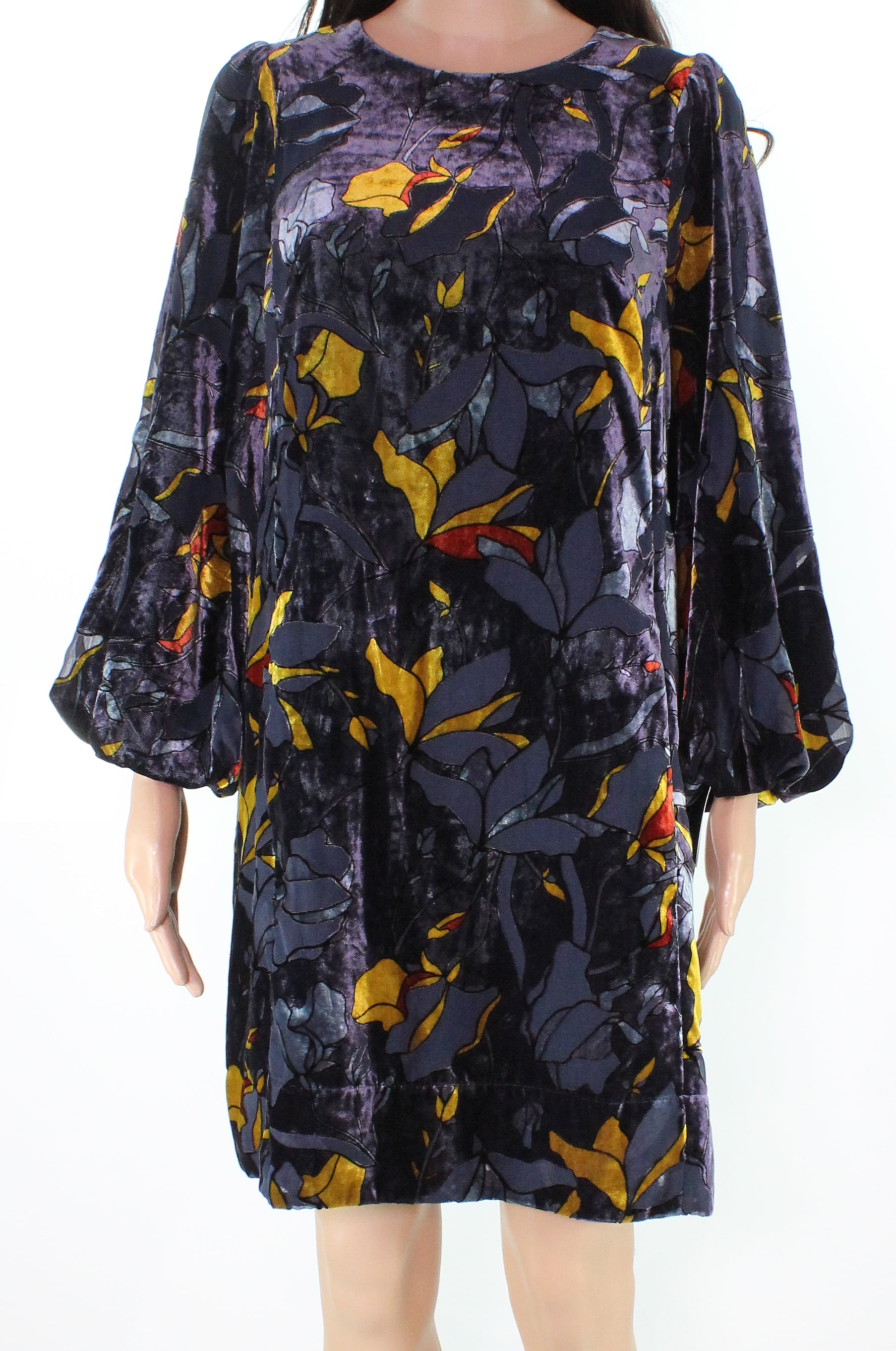 Women s Aventine Velvet Shift Dress 6 Walmart