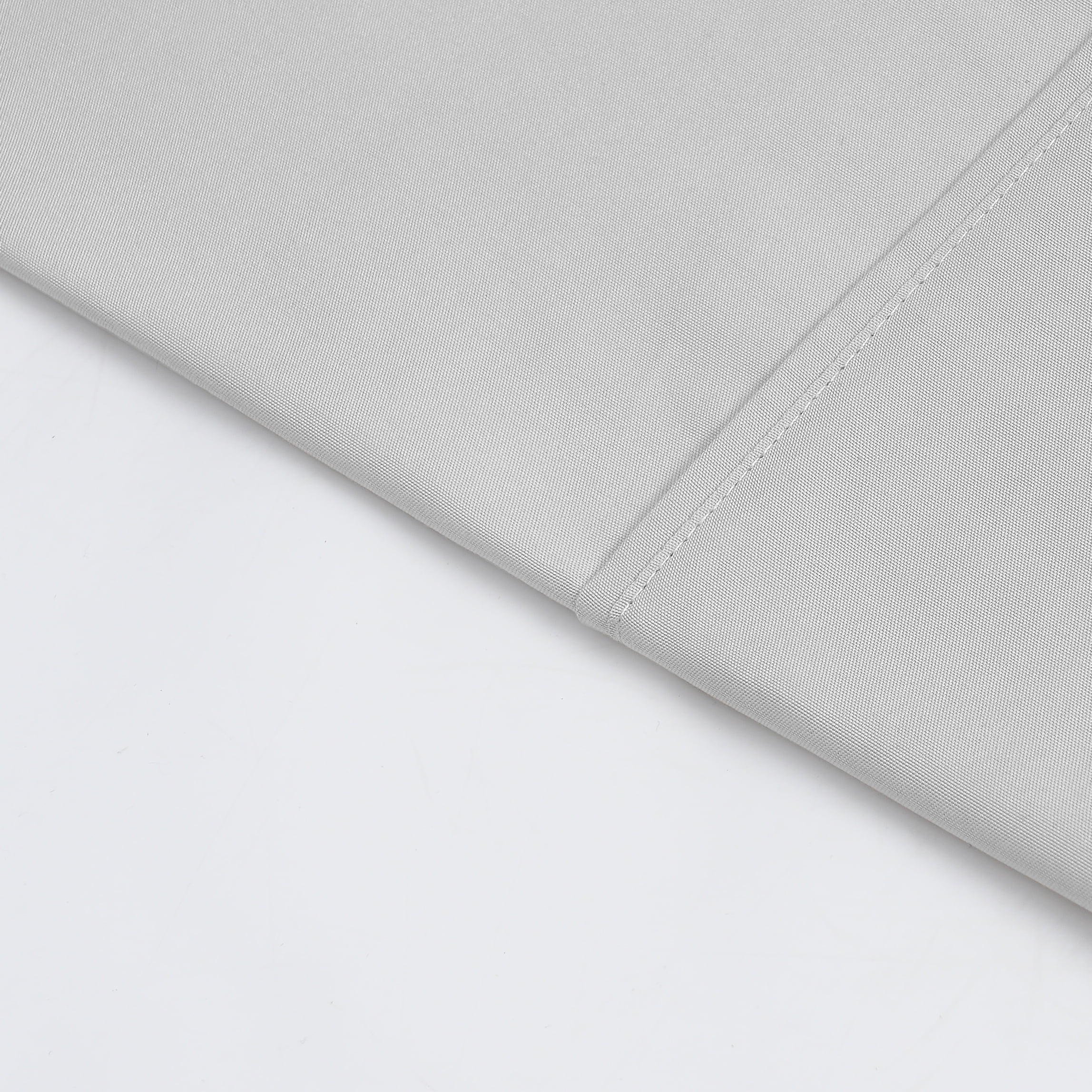 Mainstays Super Soft Brushed Microfiber Bed Sheet Set, Light Silver Gray, Twin-XL, 3 Piece