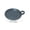Blue, variant on COM1950s Ceramic Candle Holder for Home Decor, Vintage Style Candle Platter, Decorative Candlestick for Dining Table Centerpiece