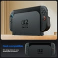 thumbnail image 6 of Dockable Clear Case for Nintendo Switch 2 2025, Crystal Protective Cover with Quick-Release Joy-Con Design and TPU Grip for NS2, 6 of 7