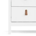 thumbnail image 6 of Tvilum Madrid 5 Drawer Chest Dresser for Adults, White, 6 of 20