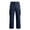 06#Navy, variant on Relaxed Straight Leg Cargo Long Trousers For Men Elastic Stretch Drawstring Waist Large Side Cargo Pockets Soft Breathable Twill Fabric Hiking Work Pants