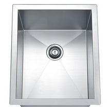 Dawn Undermount Square Corner Single Bowl Bar Sink