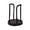 Black, variant on Product Rack1 - Paper Cup Dispensers and Storage System for Bathroom and Kitchen Countertop Use Holds 5oz Cups and Selective Mouthwash Cups Disposable Paper Cup Organizer