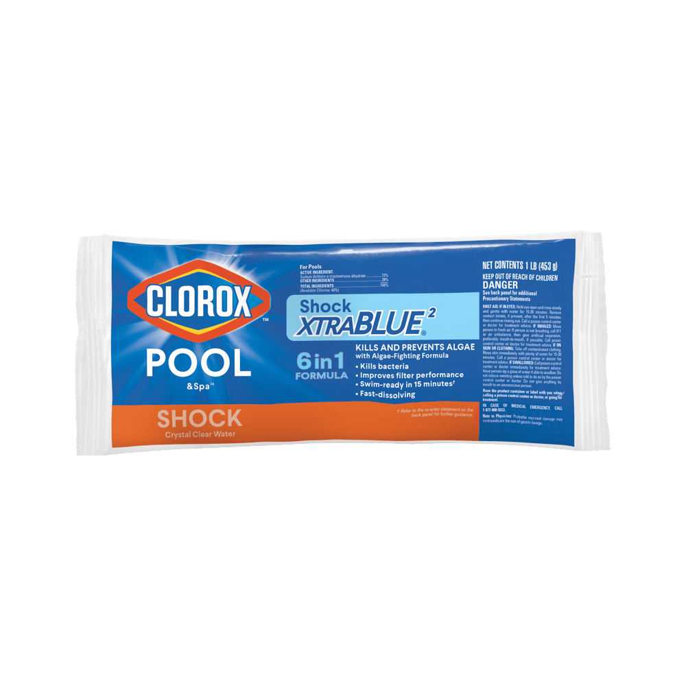 Clorox Pool&Spa Shock XtraBlue+ Granules for Swimming Pools, 6pk Best