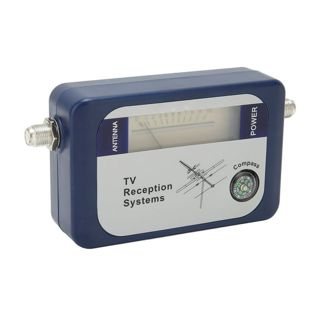 Buscador de señal de TV digital, miniantena de TV retroiluminada de alta precisión, medidor de intensidad de señal para señal satelital