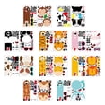 thumbnail image 3 of 10Pcs 3D Door Hanger Sticker Creative Cartoon Pendants for Christmas Gifts Wall Ornaments Festival handle for door Hotel, 3 of 8