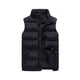 thumbnail image 4 of Chaleco informal de cuello de algodón de plumón de invierno para hombre, chaleco grueso de talla grande, chaleco para hombre, 4 of 5